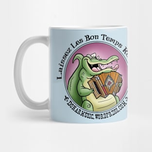 Cajun Gator With Accordion Mug